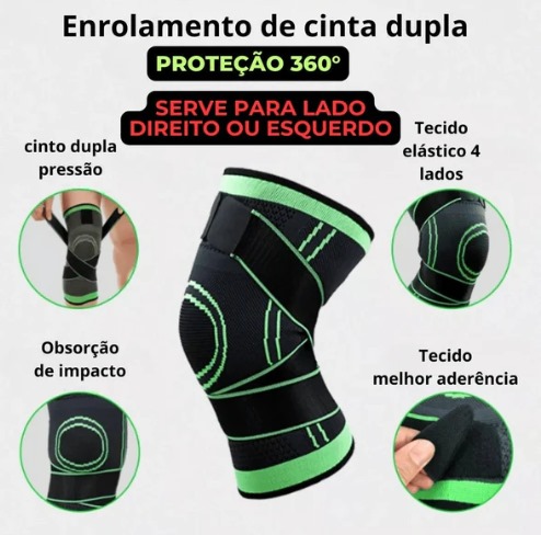 Benefícios da joelheira premium